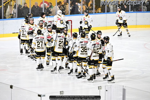 2025-01-25 Mastini Varese-Hockey Feltre 0215 Squadra